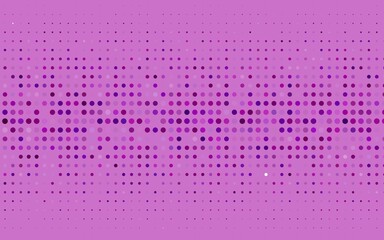 Light Purple vector layout with circle shapes. Illustration with set of shining colorful abstract circles. Pattern for beautiful websites.