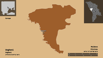 Ungheni, district of Moldova,. Previews. Pattern