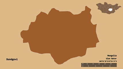 Dundgovi, province of Mongolia, zoomed. Pattern