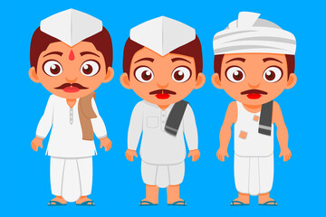 Indian, Village People, set, & Farmers, Indian, Village People, set, Farmers Life Style & Poor to Rich