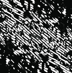 Rough black and white texture vector. Distressed overlay texture. Grunge background. Abstract textured effect. Vector Illustration. Black isolated on white background. EPS10