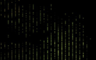 Dark Green vector template with repeated sticks. Modern geometrical abstract illustration with staves. Smart design for your business advert.