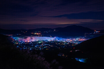 由布院の夜景