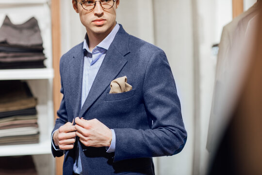 Man Trying Suit