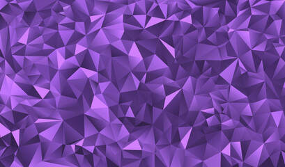 Purple polygonal background. Vector illustration.