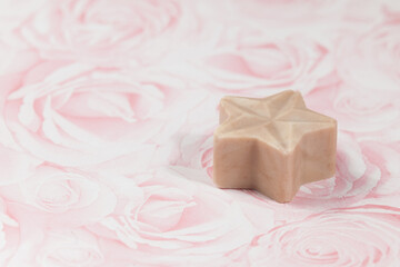 Tasty Star-shaped Chocolate; Made With White Chocolate.
