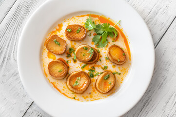 King oyster mushroom scallops