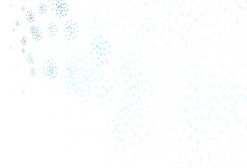 Light BLUE vector texture with disks.