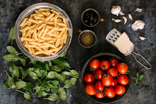 Pasta ingredients