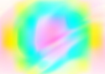 Light Multicolor, Rainbow vector abstract blurred pattern. Colorful abstract illustration with gradient. The template can be used for your brand book.