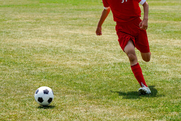 Obraz premium サッカー フットボール