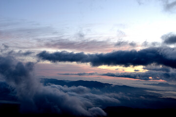 御嶽山　田ノ原　日の出