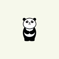 panda logo vector illustrations