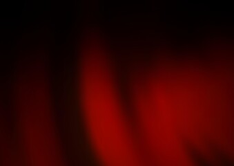 Dark Red vector pattern with bent ribbons. Shining illustration, which consist of blurred lines, circles. A completely new template for your business design.