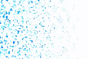 Light BLUE vector texture with disks.