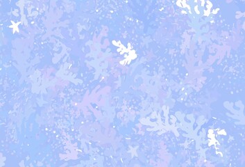 Dark Purple vector backdrop with memphis shapes.