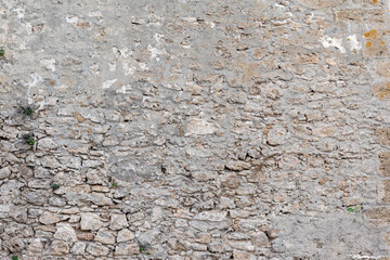 Textura de la pared de un antiguo castillo