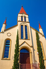 Florianopolis a Igreja Santo Antônio da cidade de  Florianópolis, , Santa Catarina, Brasil
