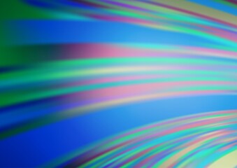 Light BLUE vector blurred bright pattern. Glitter abstract illustration with an elegant design. The blurred design can be used for your web site.