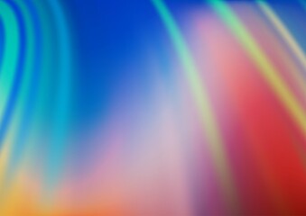 Light Blue, Yellow vector background with liquid shapes. A completely new color illustration in marble style. Marble design for your web site.