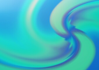 Light BLUE vector template with abstract lines. Colorful illustration in abstract marble style with gradient. A completely new marble design for your business.