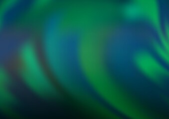 Light Green vector blurred and colored background. Modern geometrical abstract illustration with gradient. A completely new template for your design.