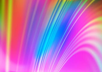 Light Multicolor, Rainbow vector modern elegant template. Modern geometrical abstract illustration with gradient. Brand new style for your business design.