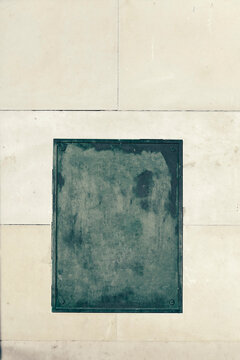 Plaque on Stone Wall