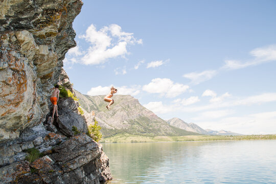 Cliff Jumping