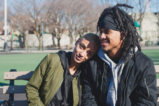 Cute couple in Queens