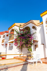 The beautiful town of San Jose in the natural park of Cabo de Gata, Nijar, Andalucia. Spain,...