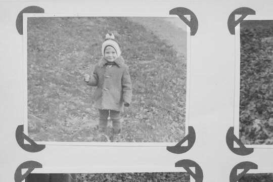 Little boy on a walk