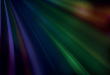 Dark Blue, Green vector abstract blurred background.