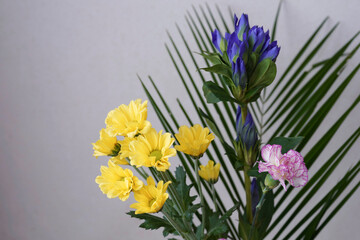 bouquet of autumn flowers