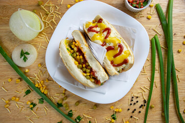 hot dog typical of the City of São Paulo.