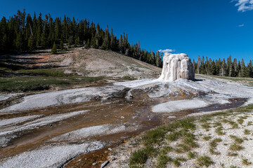 Lone Star Geyser, Yellowstone National Park