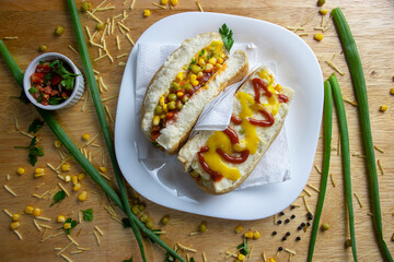 hot dog typical of the City of São Paulo.