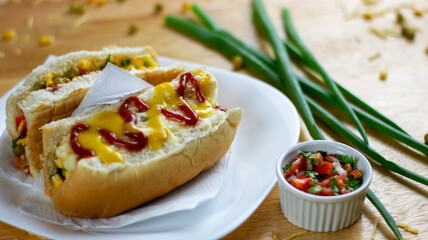 hot dog typical of the City of São Paulo.