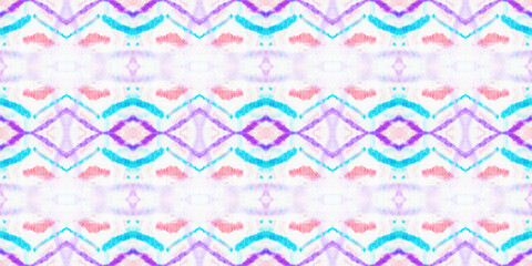 Ikat Design Seamless Pattern.