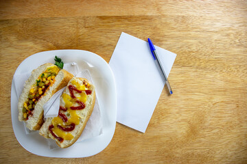 hot dog typical of the City of São Paulo.