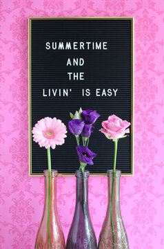 Summertime and the livin' is easy