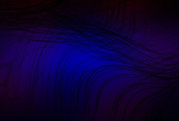 Dark Blue, Red vector abstract bright texture.