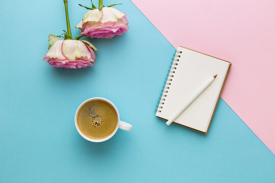 Coffee and journal
