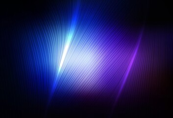 Dark Pink, Blue vector layout with wry lines.