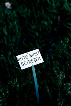 Bitte Nicht Betreten