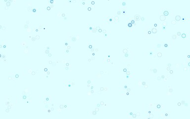 Light BLUE vector backdrop with dots.