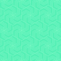 
Hexagonal art deco pattern background.