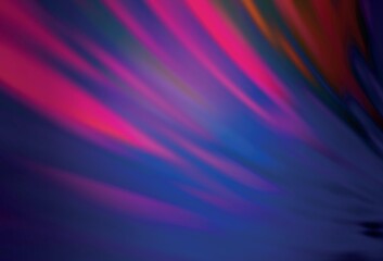 Dark Purple, Pink vector abstract bright template.