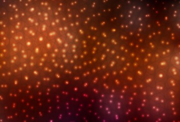 Dark Red vector pattern with spheres.