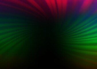 Dark Multicolor, Rainbow vector blurred bright template. Colorful illustration in blurry style with gradient. The template for backgrounds of cell phones.